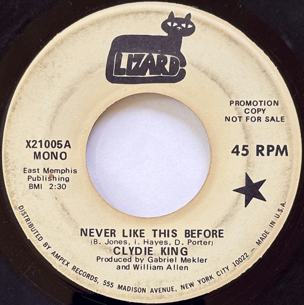 Clydie King – Never Like This Before (1971, Monarch Record Mfg. Co