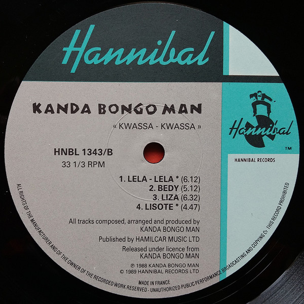 Kanda Bongo Man - Kwassa Kwassa | Hannibal Records (HNBL 1343) - 4