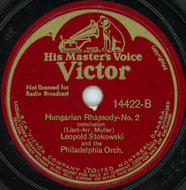 ladda ner album Leopold Stokowski And The Philadelphia Orchestra - Hungarian Rhapsody No 2