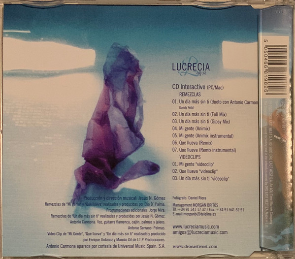 Album herunterladen Lucrecia - Agua