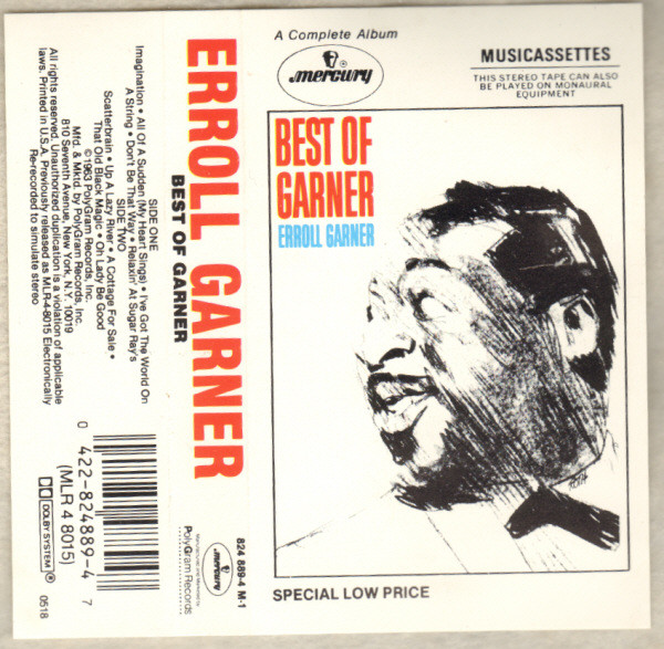 Erroll Garner – Best Of Garner (1963, Red Label, Vinyl) - Discogs