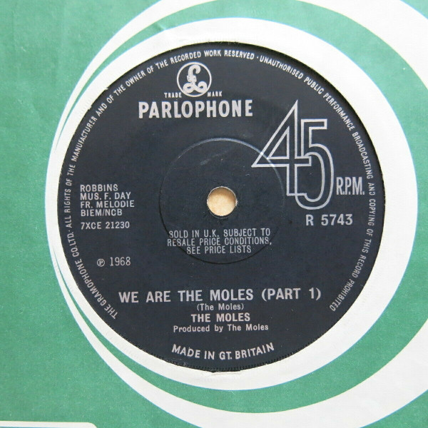 The Moles – We Are The Moles (Part 1) (1968, Vinyl) - Discogs