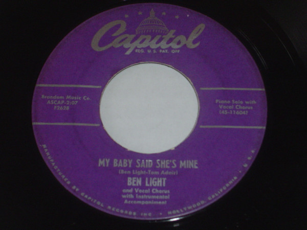 descargar álbum Ben Light - Waiting For The Robert E Lee My Baby Said Shes Mine