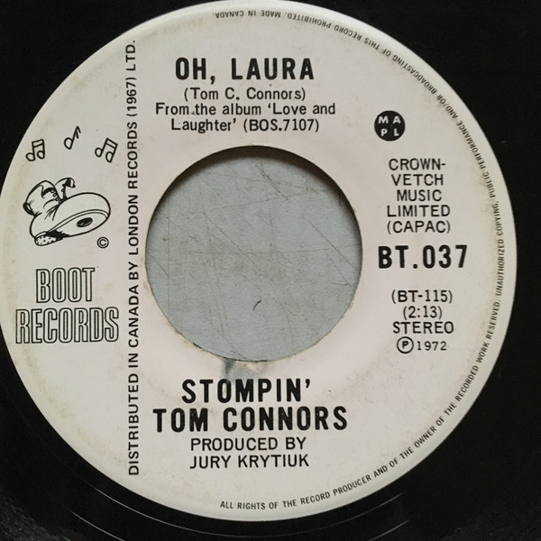 baixar álbum Stompin' Tom Connors - The Bug Song Oh Laura