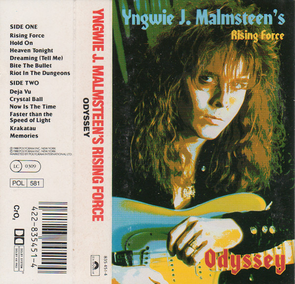 Yngwie J. Malmsteen's Rising Force - Odyssey | Releases | Discogs