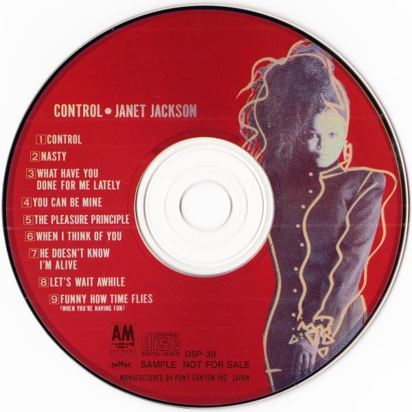 Janet Jackson – Control (1989, CD) - Discogs