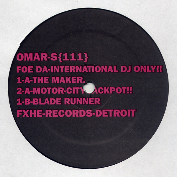 Omar-S - 111 | FXHE Records (AOS-111)