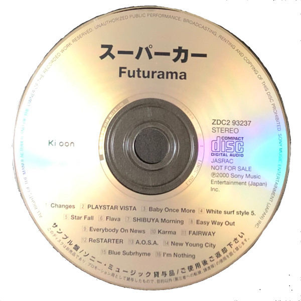 Supercar – Futurama (2000, CD) - Discogs