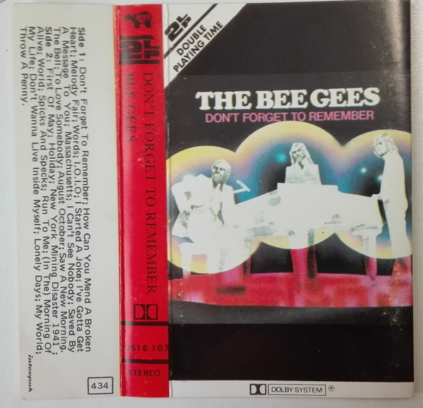 Bee Gees – Don't Forget To Remember Volume One (1980, Vinyl) - Discogs