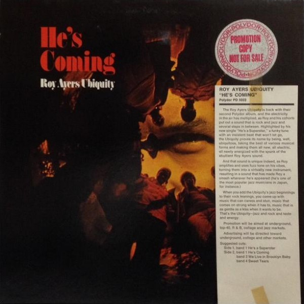 Roy Ayers Ubiquity – He's Coming (1972, Gatefold, Monarch Pressing 