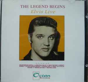 Elvis Presley – The Legend Begins - Elvis Live (1989, CD) - Discogs