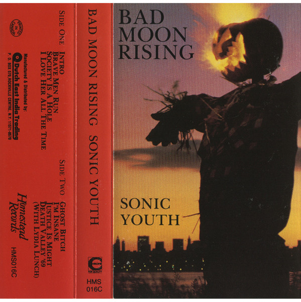 Sonic Youth – Bad Moon Rising (1985, Cassette) - Discogs