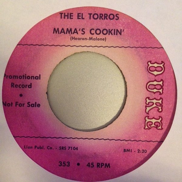 Album herunterladen Download The El Torros - Doop Doop A Walla Walla Mamas Cookin album