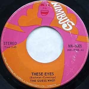 The Guess Who - These Eyes album cover