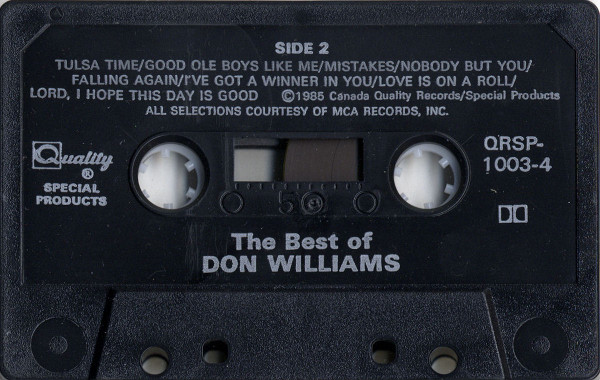 ladda ner album Don Williams - The Best Of Don Williams