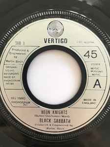 Black Sabbath – Neon Knights (1980, Juke Box Edition, Vinyl) - Discogs