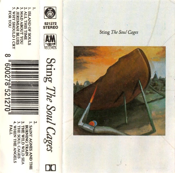 Sting – The Soul Cages (1991, Cassette) - Discogs