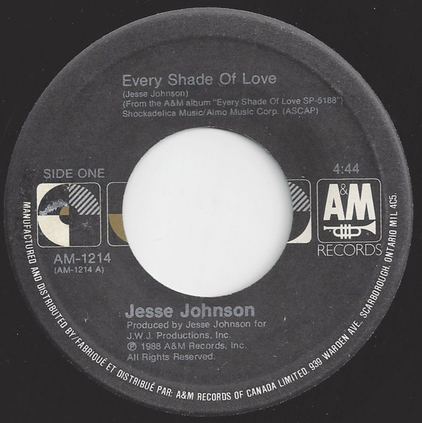 Jesse Johnson - Every Shade Of Love | Releases | Discogs