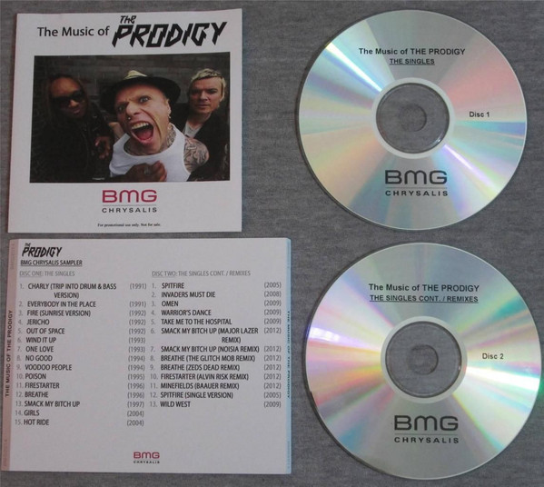 baixar álbum The Prodigy - The Music Of The Prodigy BMG Chrysalis Sampler