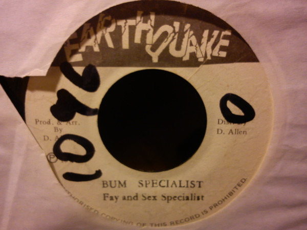 télécharger l'album Fay And Sex Specialist - Bum Specialist