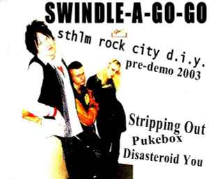 Swindle-A-Go-Go - Sthlm Rock City D.I.Y. album cover