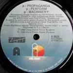 Cover of p: Machinery, 1985, Vinyl