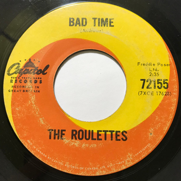 The Roulettes – Bad Time (1964, Vinyl) - Discogs