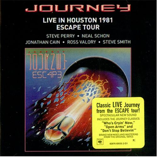 Journey Live In Houston 1981 Escape Tour (2006, CD) Discogs