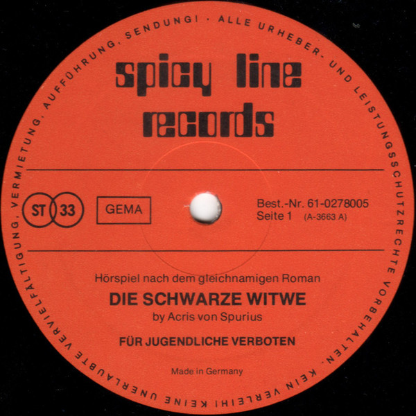 lataa albumi Unknown Artist - Die Schwarze Witwe