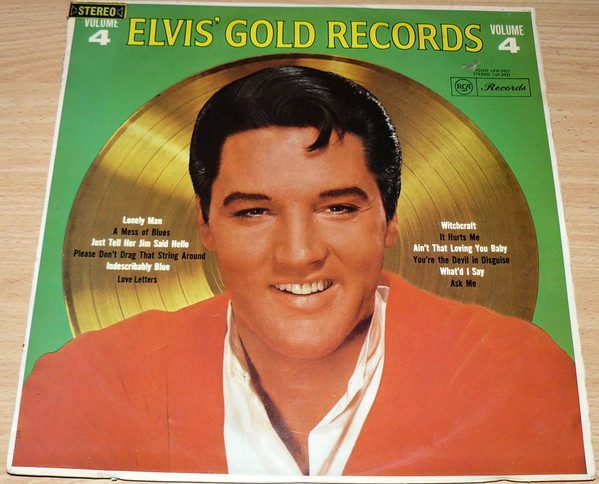 Elvis Presley – Elvis' Gold Records - Volume 4 (1968, Indianapolis