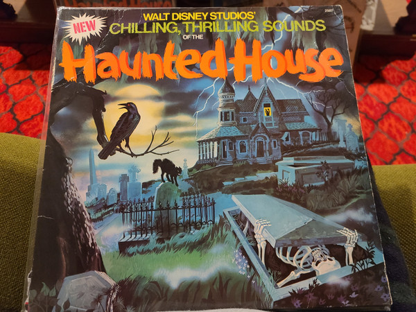 Disney Chilling Thrilling Sounds Haunted House 2507 Vinyl Record