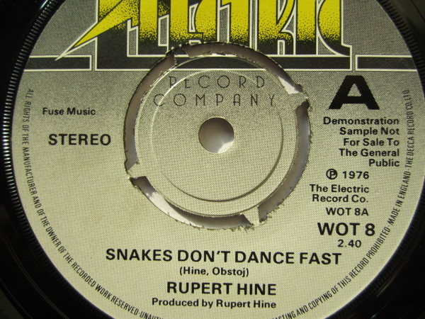 télécharger l'album Rupert Hine - Snakes Dont Dance Fast