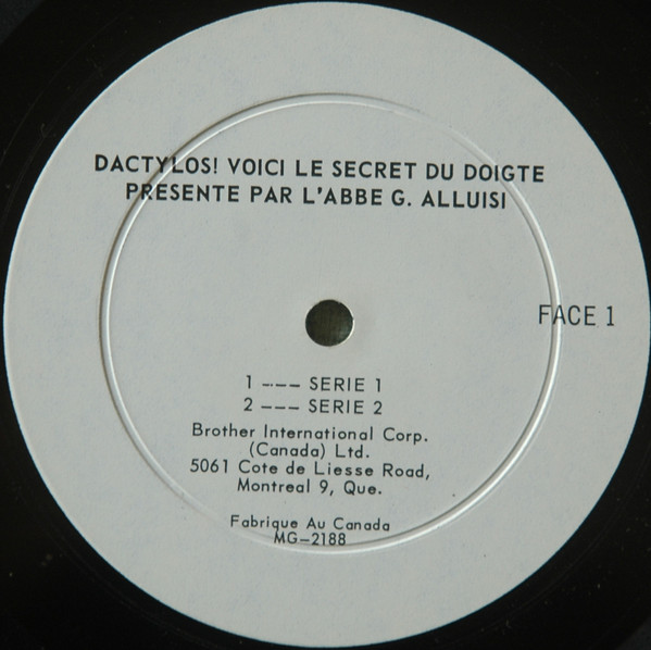 Abbé G. Alluisi - Dactylos ! Voici Le Secret Du Doigté | Brother International Corporation (none) - 3