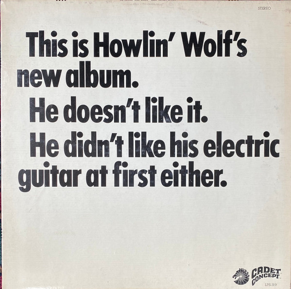 Howlin' Wolf – The Howlin' Wolf Album (1969, Vinyl) - Discogs