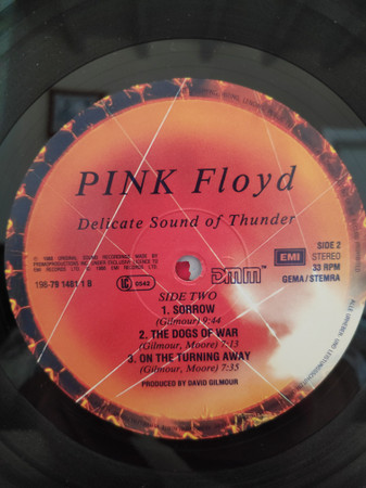  PINK FLOYD- DELICATE SOUND OF THUNDER 2LP VINILE EMI 2-62  7914801 - auction details