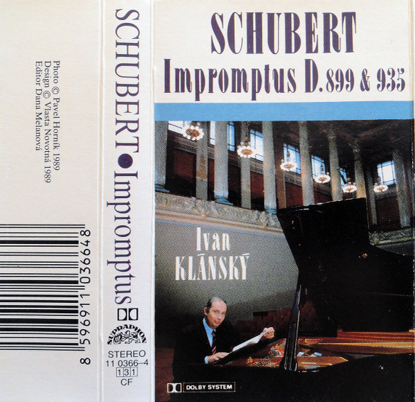 descargar álbum Schubert, Ivan Klánský - Impromptus D 899 935