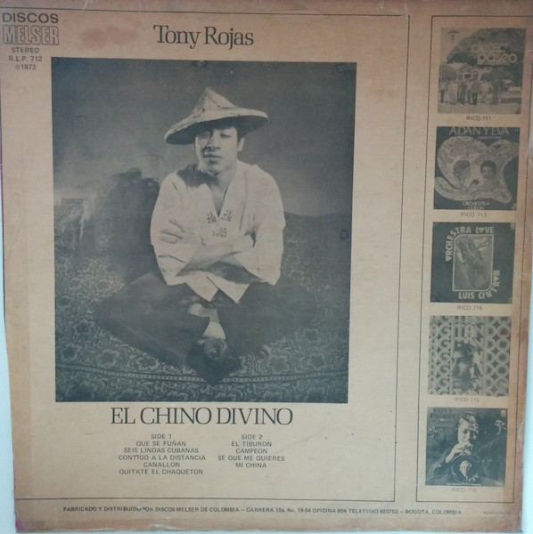 Album herunterladen Tony Rojas And His Orchestra - El Chino Divino
