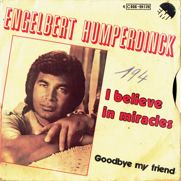 télécharger l'album Engelbert Humperdinck - I Believe In Miracles