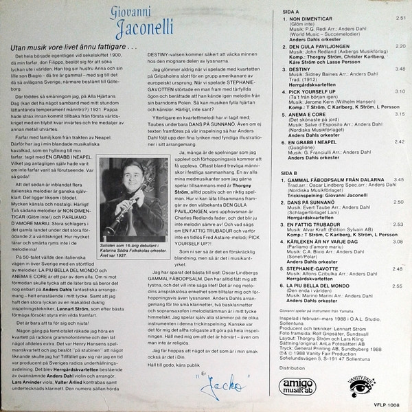 descargar álbum Giovanni Jaconelli - Giovanni Jaconelli