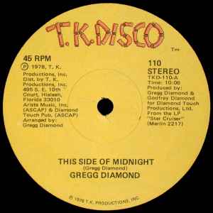 This Side Of Midnight / Star Cruiser - Gregg Diamond