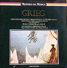 Edvard Grieg - Concerto Para Piano E Orquestra Em Lá Menor, Opus 16 - Peer Gynt Suite No.2, Opus 55, No Outono, Abertura, Opus II album cover