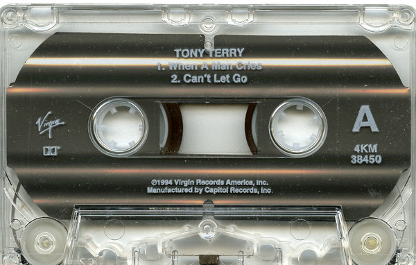 Album herunterladen Tony Terry - When A Man Cries
