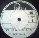 Remember The Rain / Bob Lind