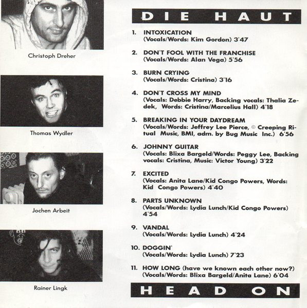 Die Haut - Head On | What's So Funny About.. (SF 122) - 4