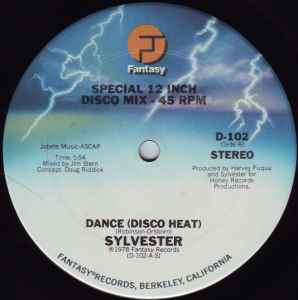 Sylvester - Dance (Disco Heat) / You Make Me Feel (Mighty Real) album cover