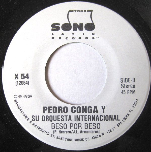 télécharger l'album Pedro Conga Y Su Orquesta Internacional - Beso Por Beso