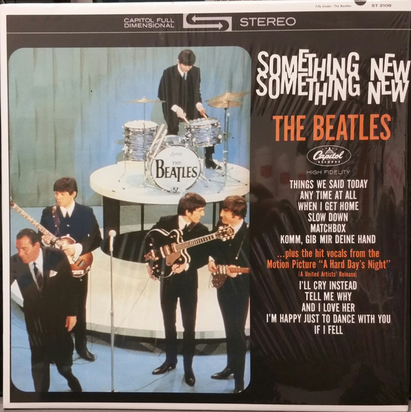 ヴィンテージ希少品 THE BEATLES SOMETHING NEW - 洋楽