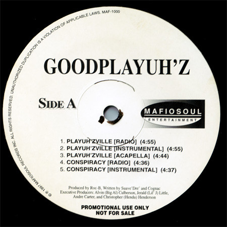 Goodplayuh'z – Goodplayuh'z (1997, Vinyl) - Discogs