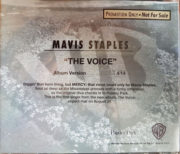 Mavis Staples – The Voice (1994, CD) - Discogs