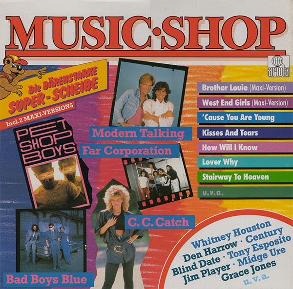 Обложка конверта виниловой пластинки Various - Music Shop